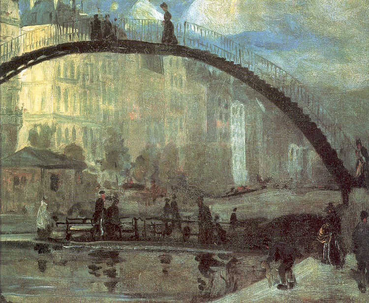 Glackens, William James La Villette